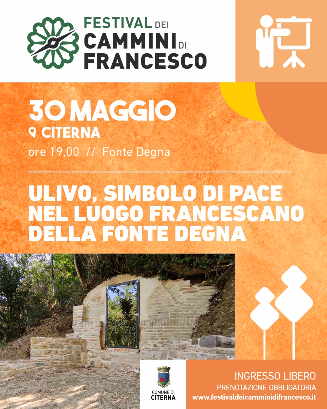 Piantumazione Ulivo - Fonte Degna